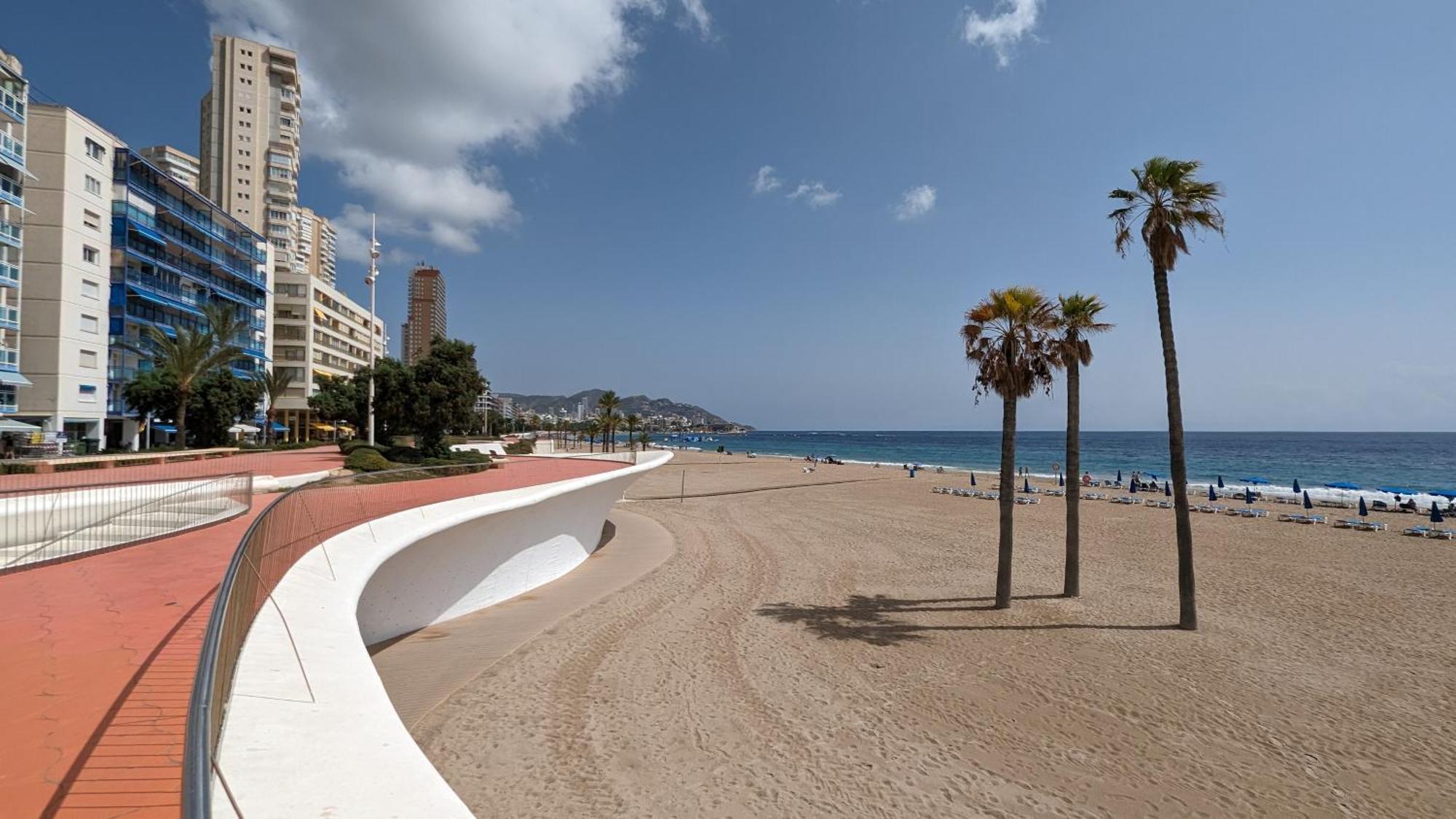 Pintor Sorolla Sea Front Apartment Бенидорм Экстерьер фото