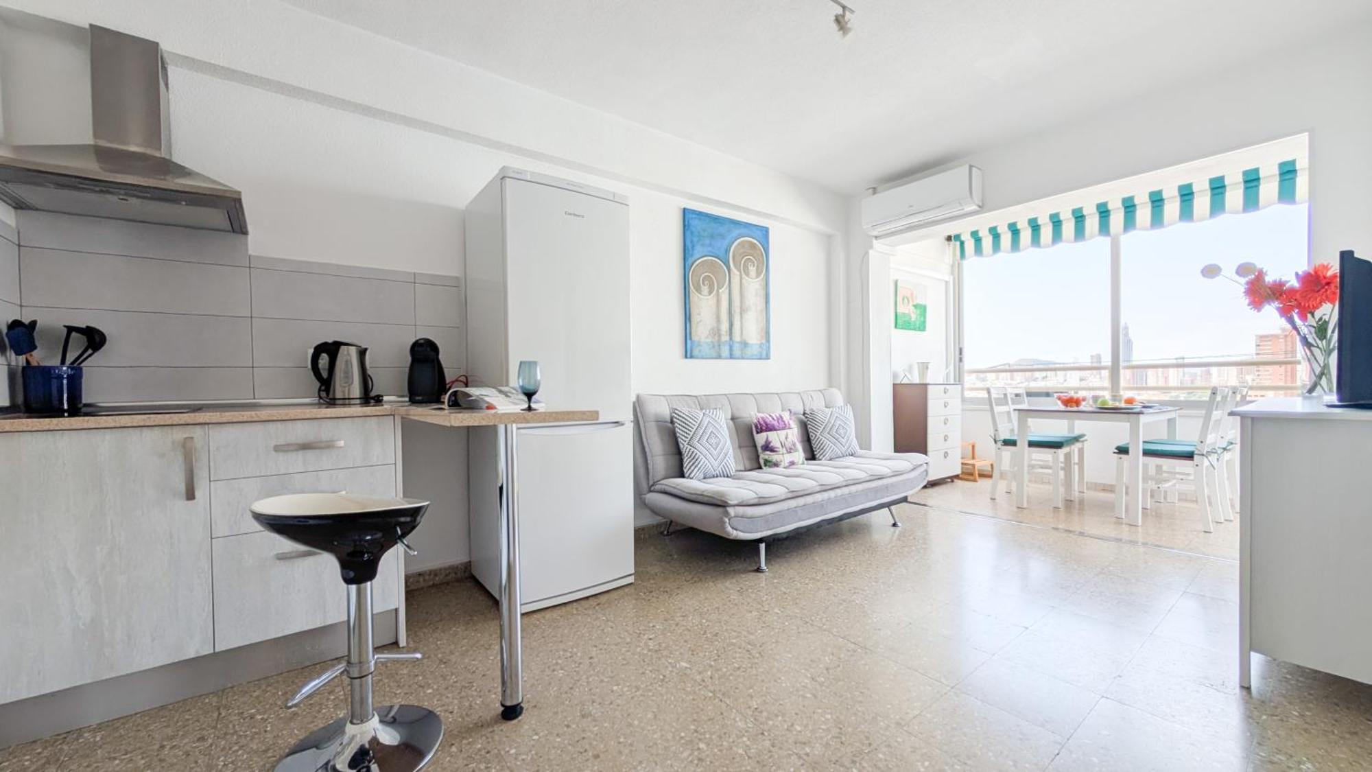 Pintor Sorolla Sea Front Apartment Бенидорм Экстерьер фото