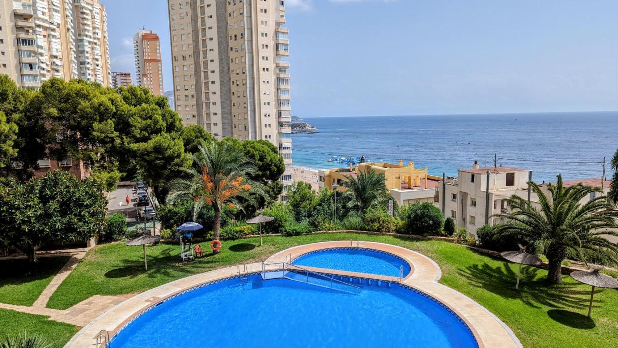Pintor Sorolla Sea Front Apartment Бенидорм Экстерьер фото