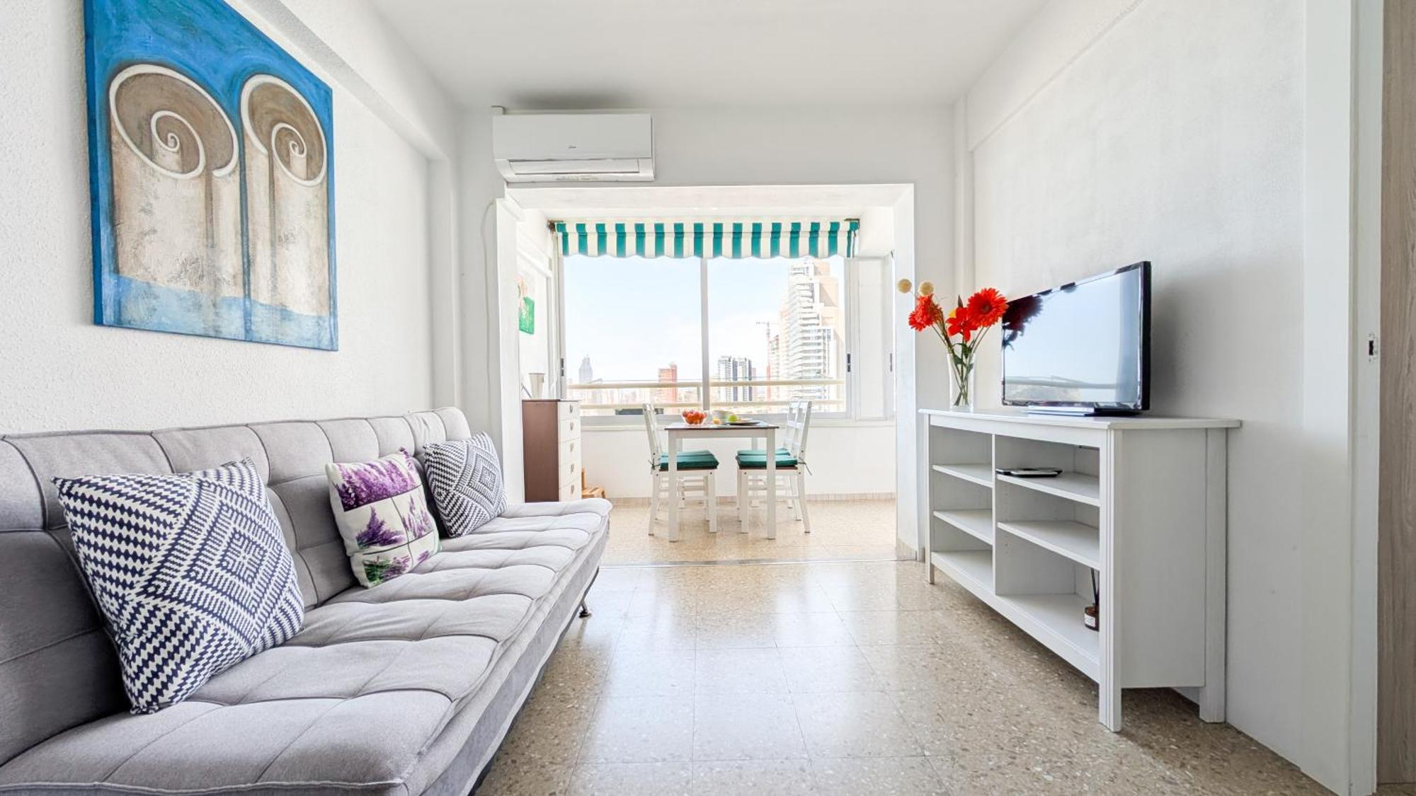 Pintor Sorolla Sea Front Apartment Бенидорм Экстерьер фото