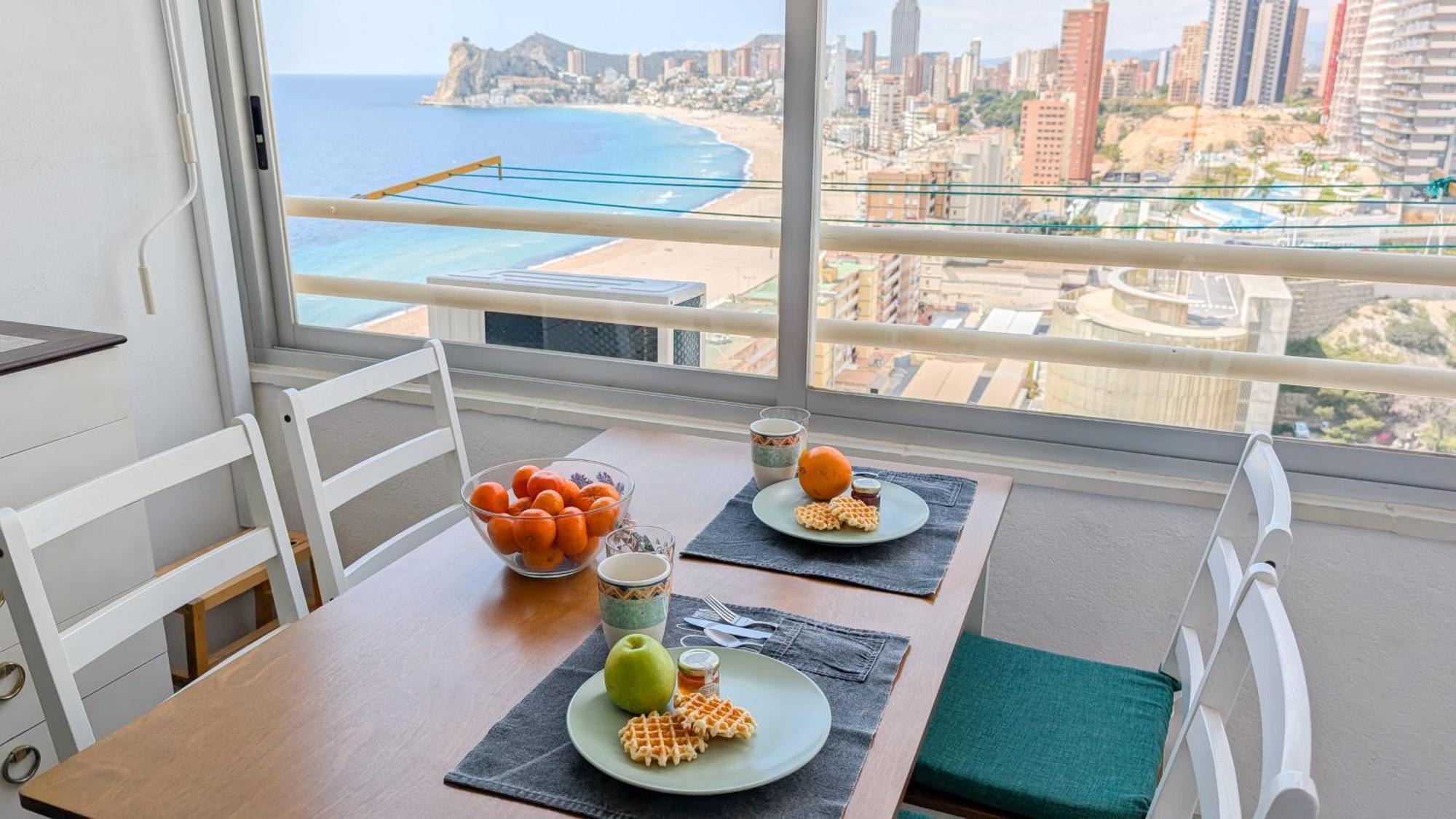 Pintor Sorolla Sea Front Apartment Бенидорм Экстерьер фото